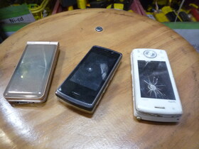 携帯電話の写真