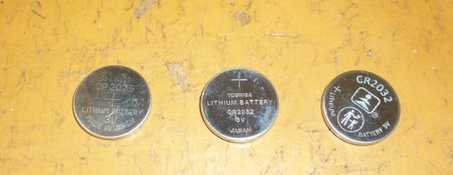 リチウムコイン電池の写真