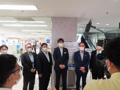 埼玉県知事訪問の写真