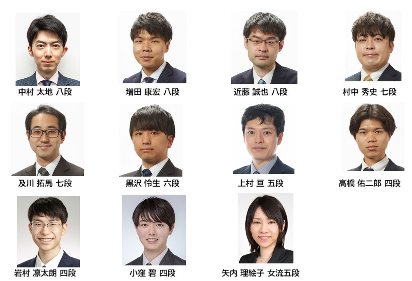棋士の写真一覧