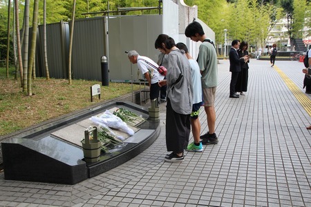 所沢市平和祈念式当日の様子3