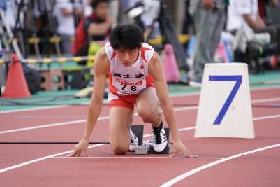 佐藤選手の写真