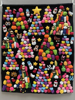 クリスマスツリーいっぱいの画像