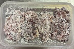 鶏肉下味