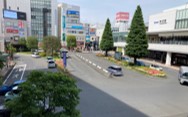 現在の所沢駅西口駅前広場