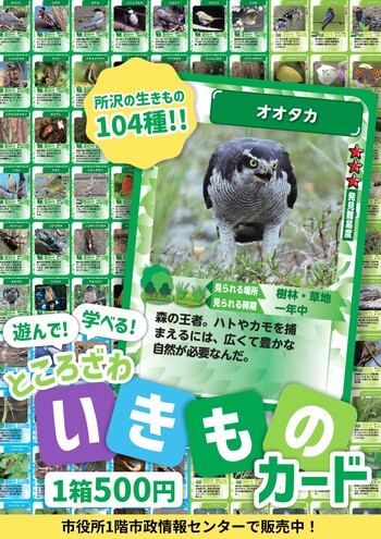 いきものカードポスター