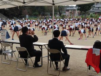 清進小運動会の様子