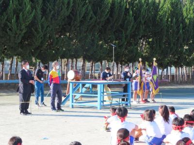 若狭小学校運動会の写真