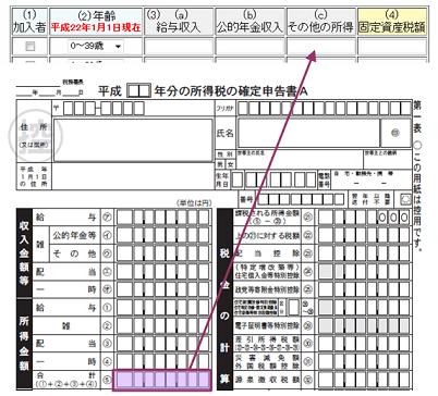 確定 申告 書 a