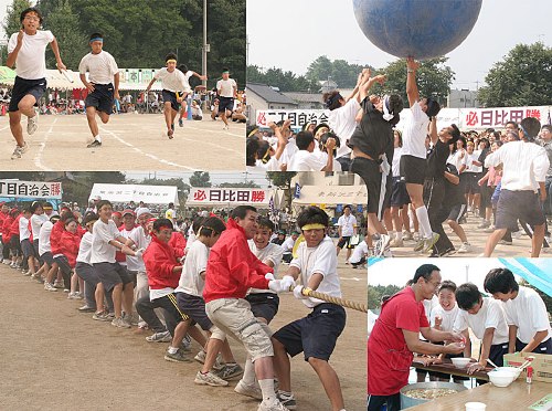 柳瀬中学校・柳瀬地区　体育祭の写真