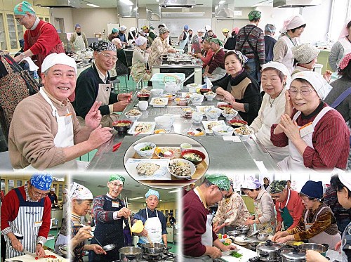 優しい健康食教室（保健センター）の写真