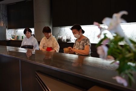 呈茶の様子